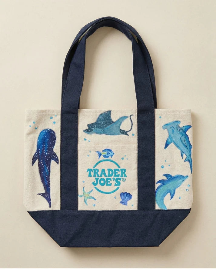 Trader Joes Tote Bag | 3 Cute Designs | Aesthetic Everyday Bag