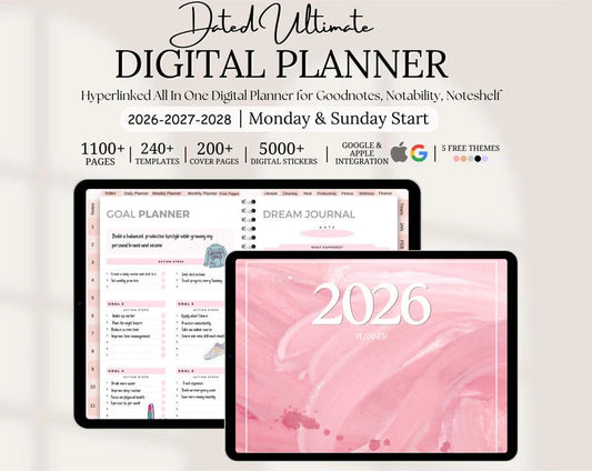 2026 Digital Planner (worth $18)