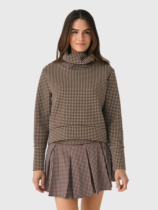 Gingham Pullover