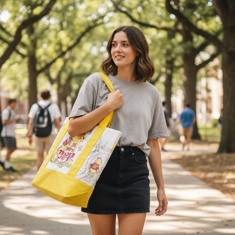 Trader Joes Tote Bag | 3 Cute Designs | Aesthetic Everyday Bag